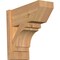 Ekena Millwork Merced Slat Smooth Outlooker, Western Red Cedar, 7 1/2"W x 16"D x 16"H OUT08X16X16MRC06SWR - alternate 1